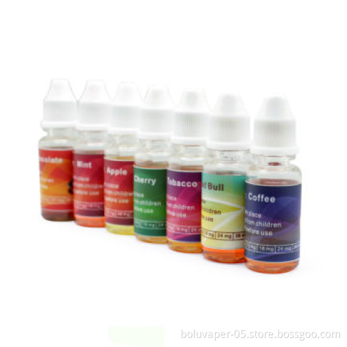 Non-flammable E-liquid, Used to Refill Empty Electronic Cigarette, Cartridge 5mL Bottle